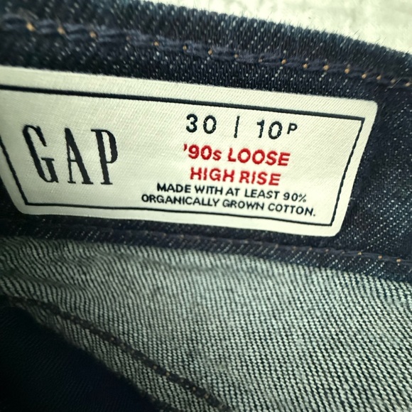 10P Gap Dark Blue Jeans - Picture 6 of 10